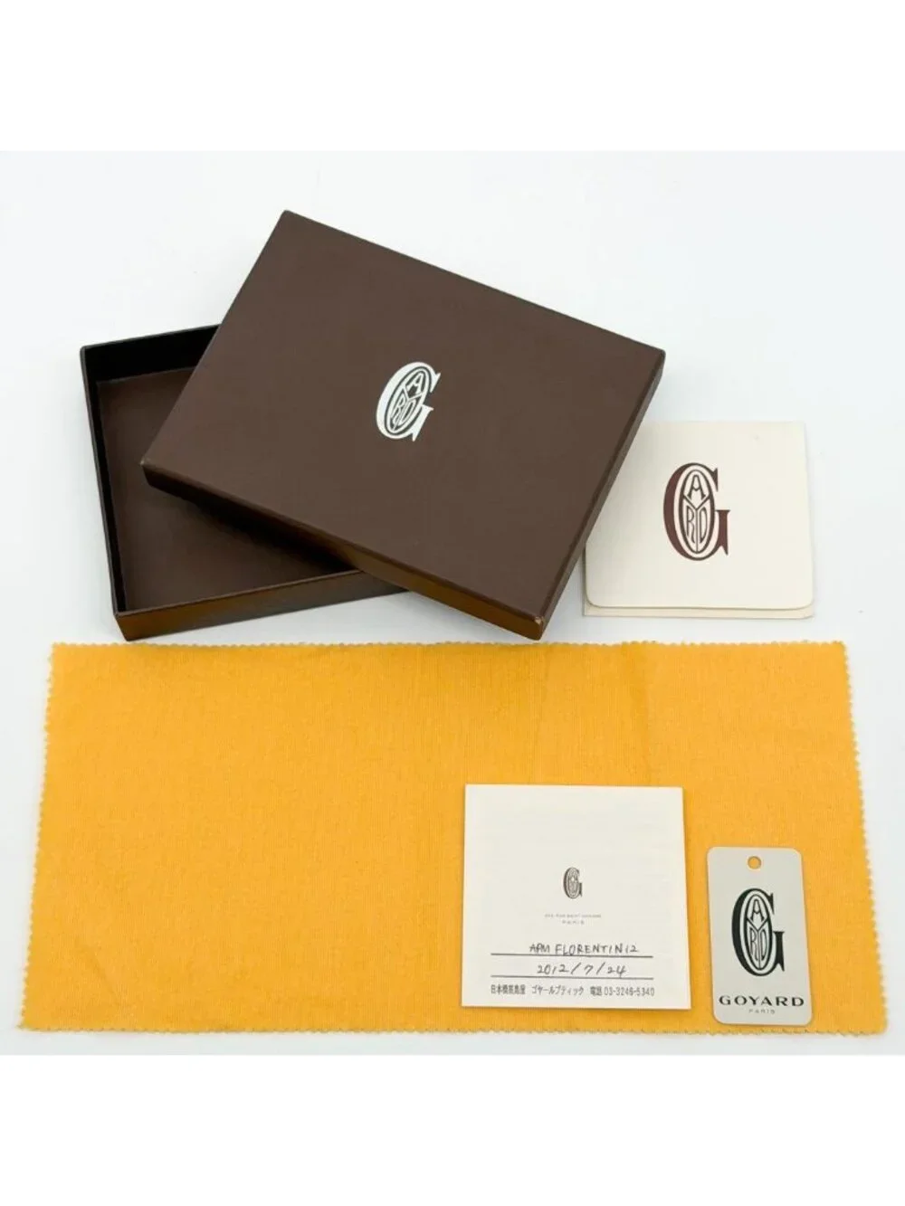 Goyard Saint Florentine Bifold Herribone Wallet